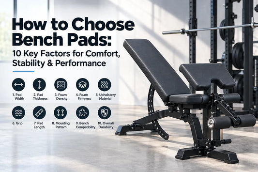 How to Choose Bench Pads: 10 Key Factors for Comfort, Stability & Performance