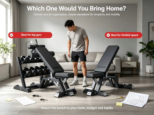 Foldable Bench with Rack vs Standalone Foldable Bench: Which Is Better?
