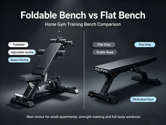 Foldable Bench vs Flat Bench: Which One Is Better for Home Gym Training?