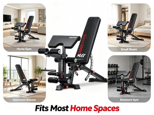 Foldable Bench Workout Ideas for Full Body Strength Training at Home
