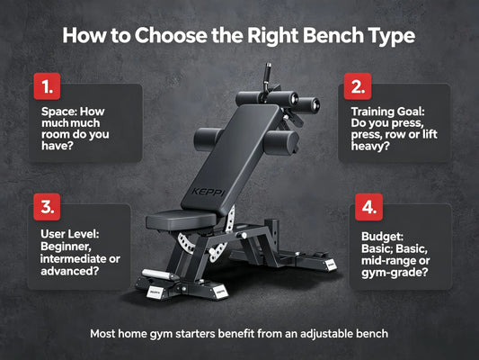 Weight Bench Types Explained: Adjustable, Flat, FID, Olympic and Commercial Benches