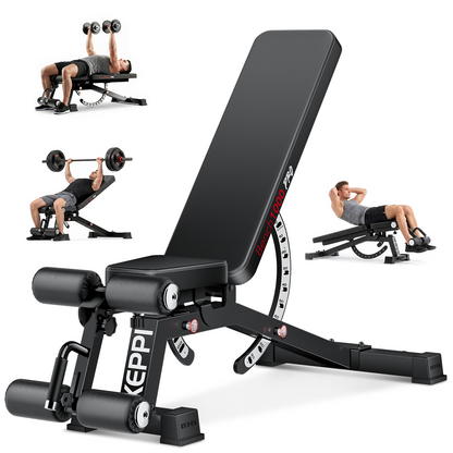 Keppi Adjustable Weight Bench 1000 Pro