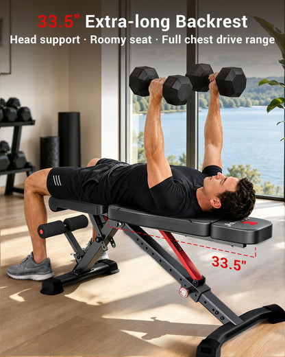 Keppi Adjustable Weight Bench 500