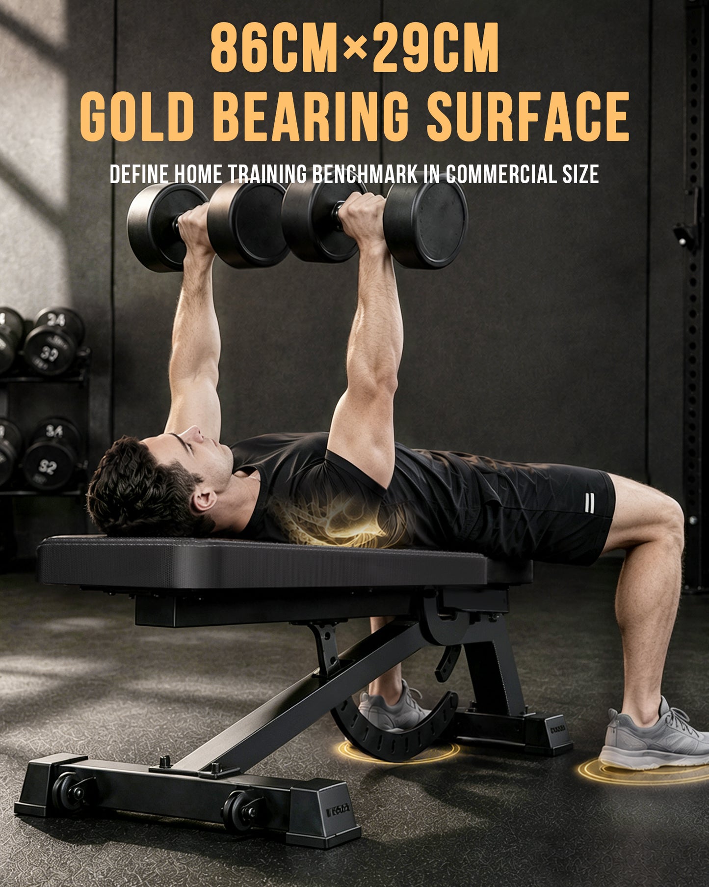 Keppi Adjustable Weight Bench 1000 Pro