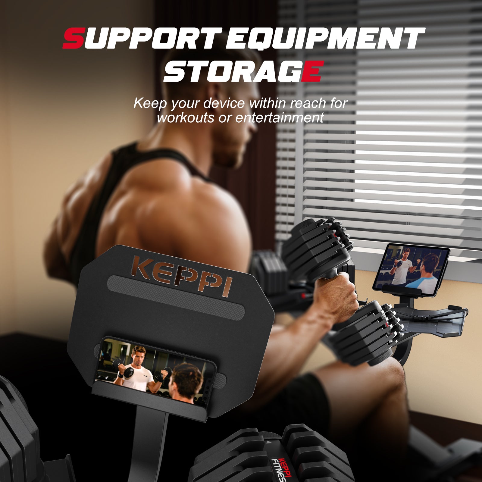 Keppi Dumbbell Rack - DBR600
