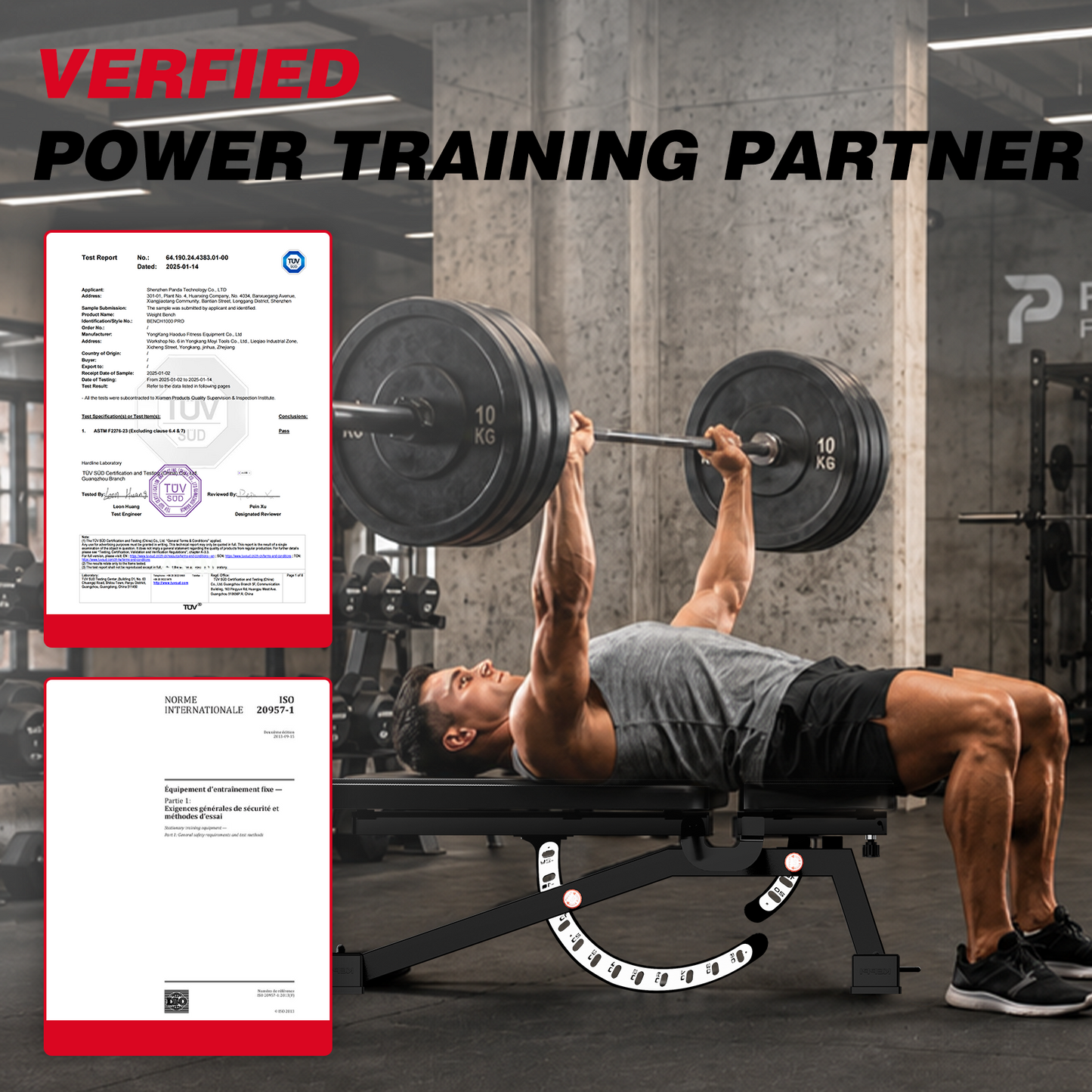 Keppi Adjustable Weight Bench 1000 Pro