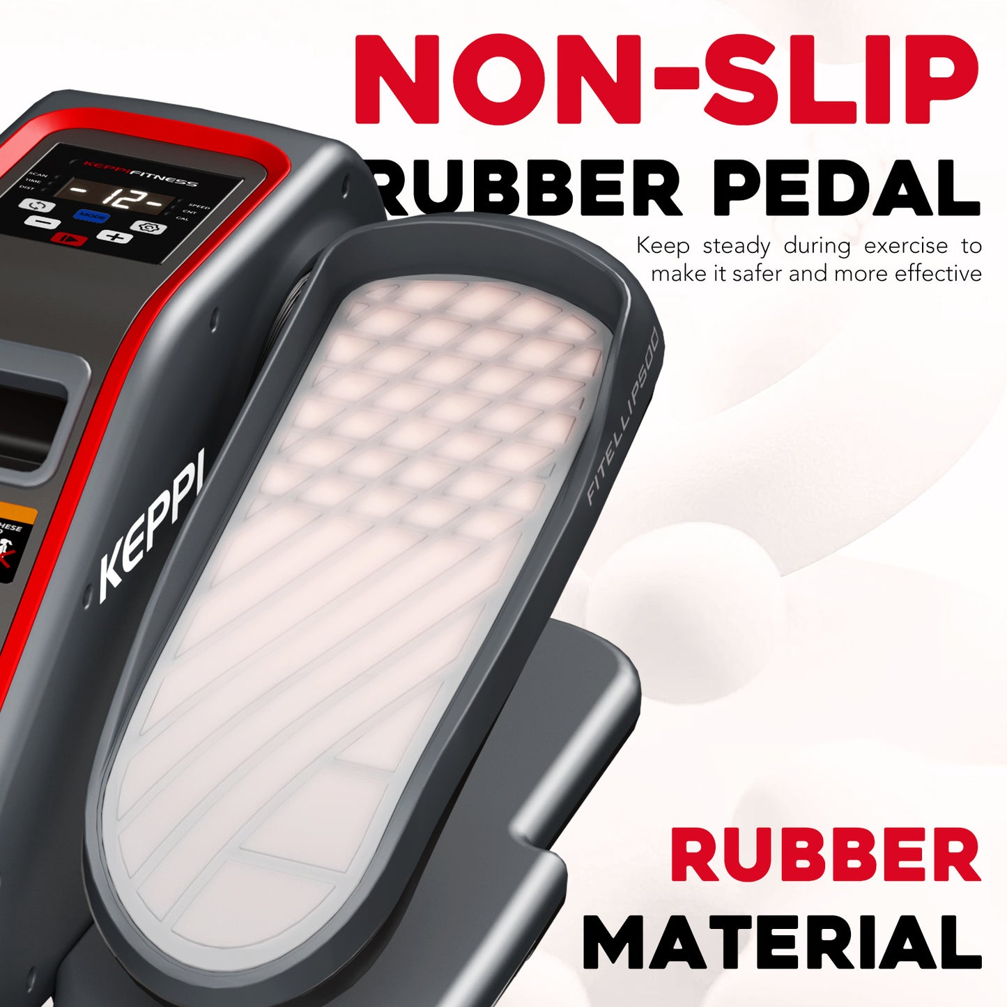 Keppi Under Desk Elliptical Machine FITELLIP500