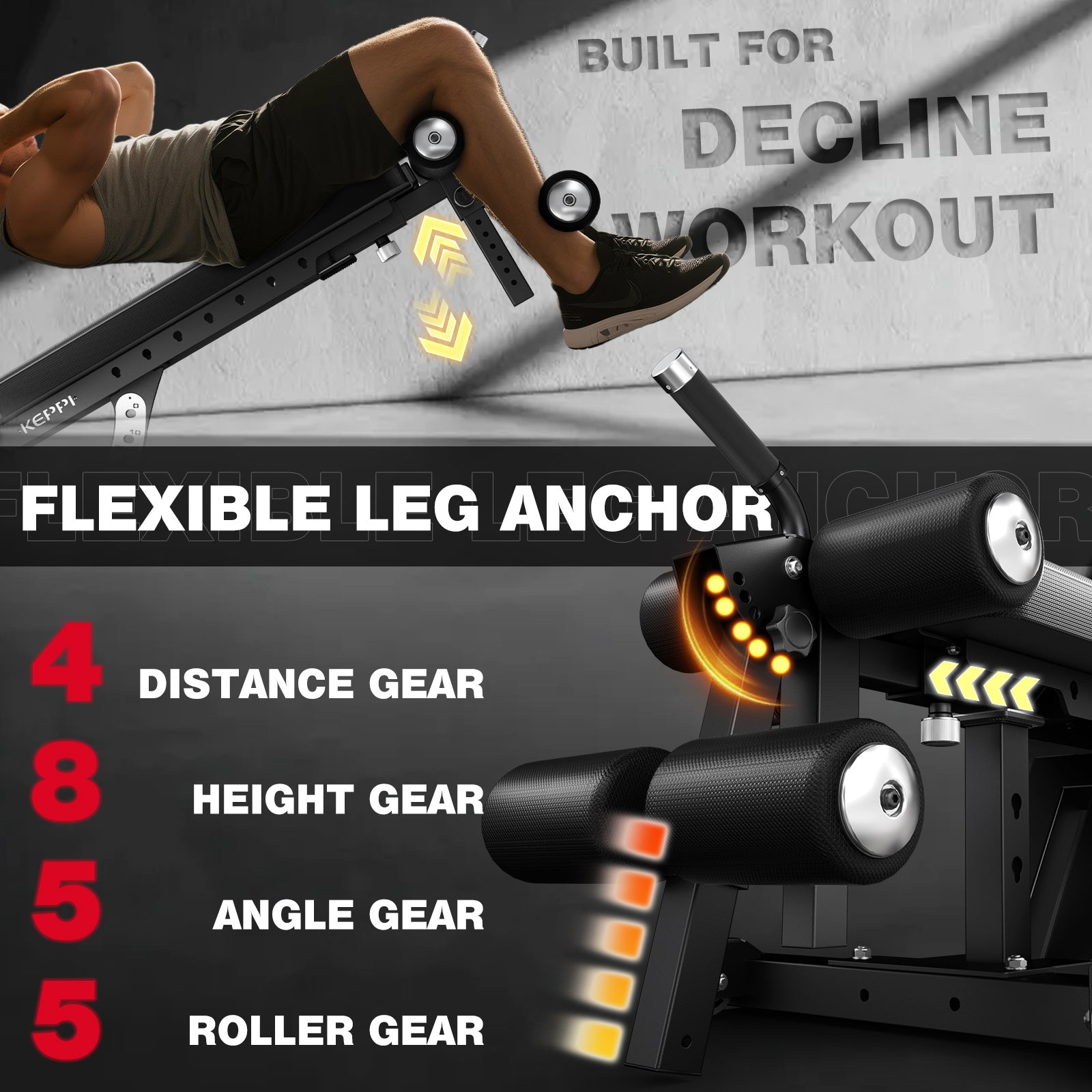 Keppi Weight Bench Bench6000