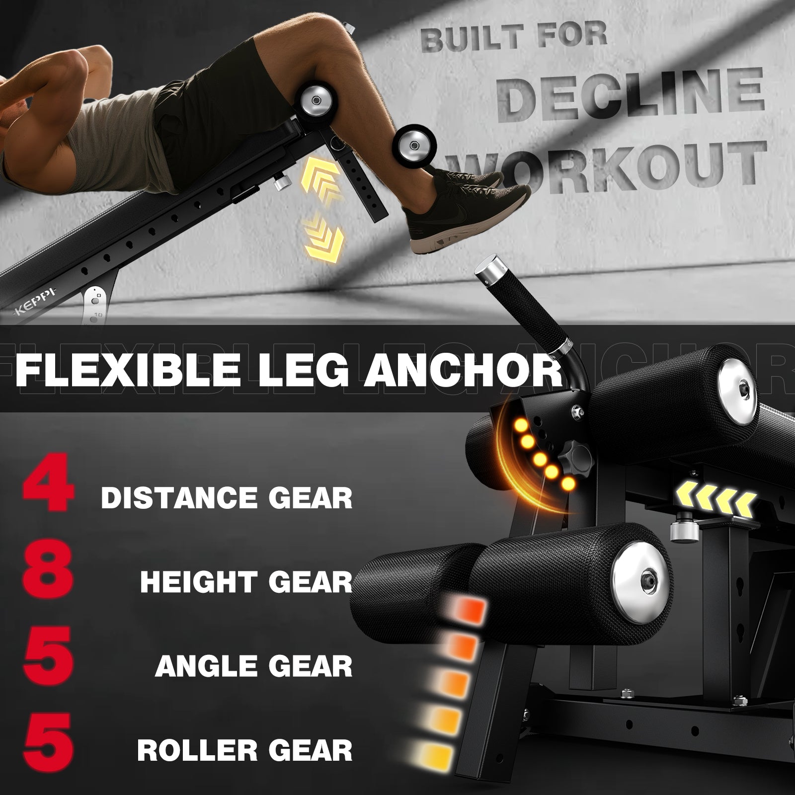 Keppi Weight Bench Bench6000