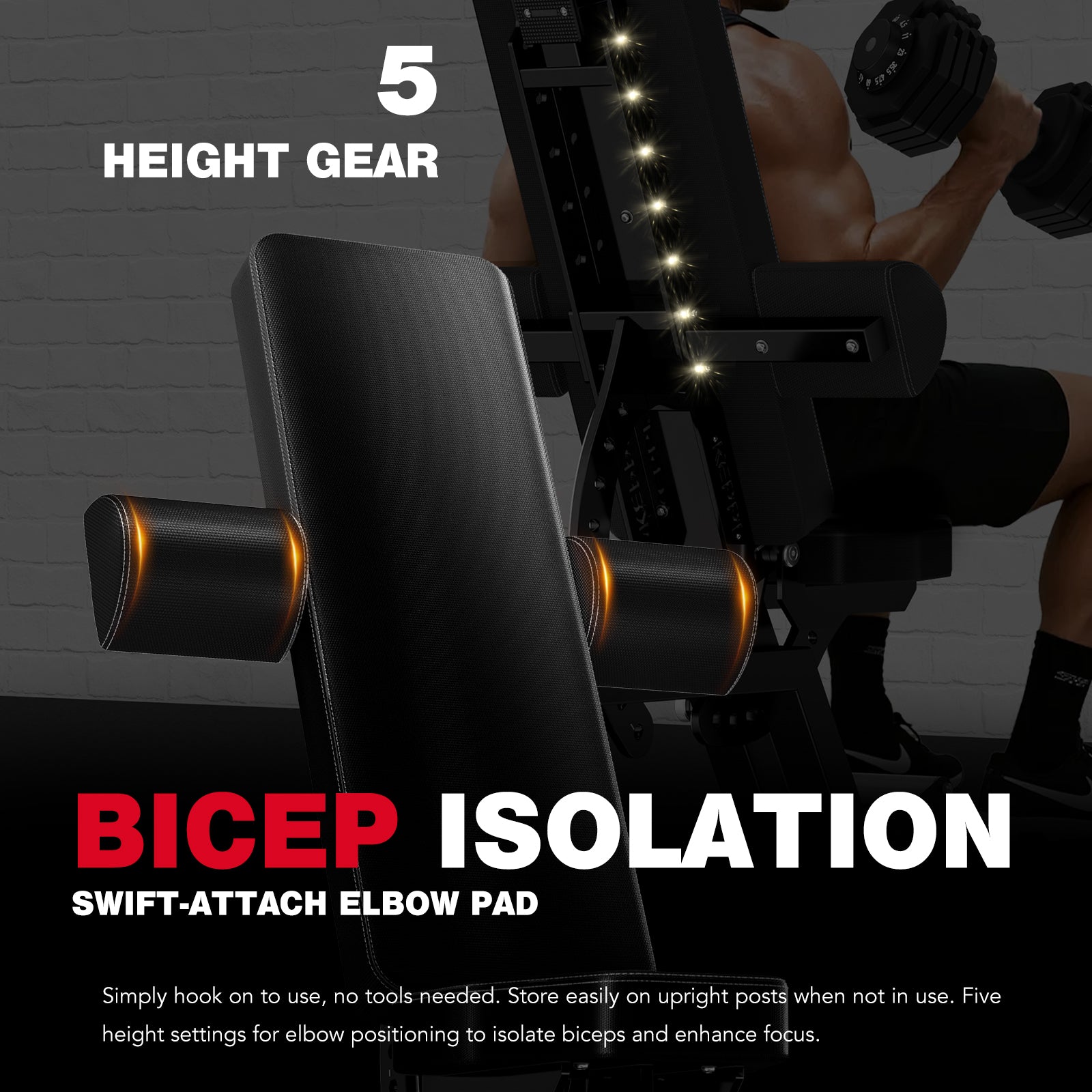 Keppi Weight Bench Bench6000