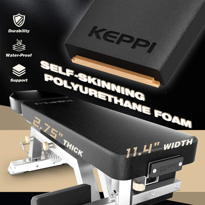 Multifunctional Fitness Adjustable Weight Bench, 800LB Foldable Workout Bench For Home Gym-2023 Version