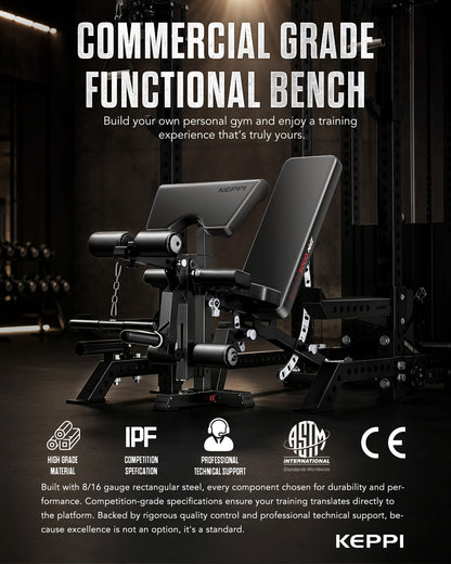 Keppi Adjustable Weight Bench 3000
