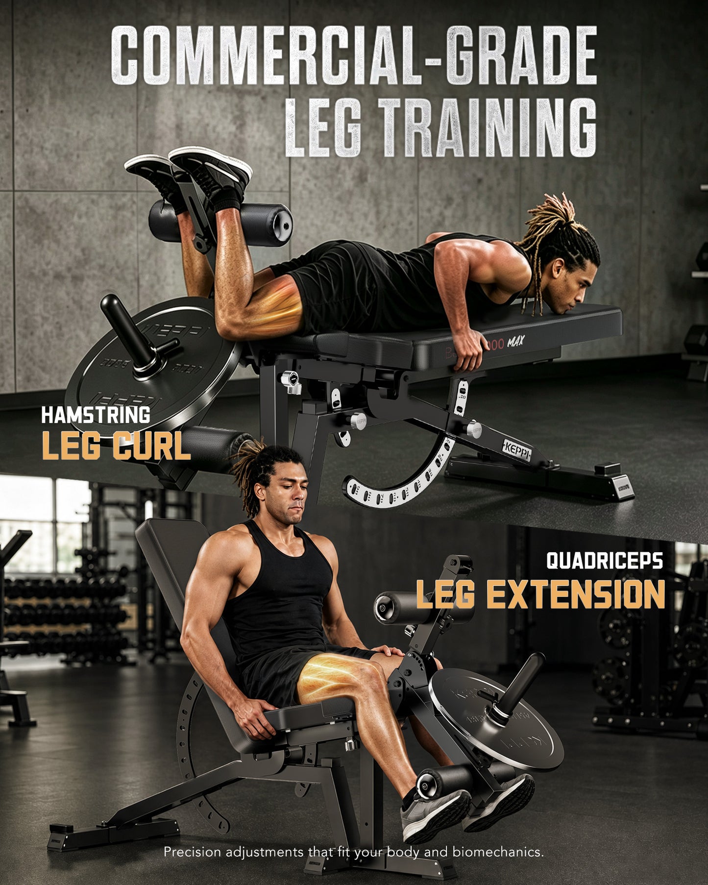 Keppi Adjustable Weight Bench 3000