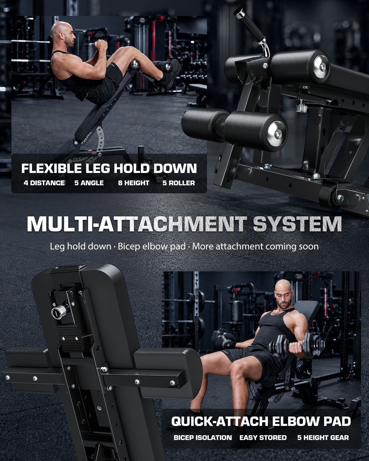 Keppi Adjustable Weight Bench 6000 - 2026 Version
