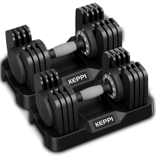 Keppi dba40 adjustable dumbbells for full body workout