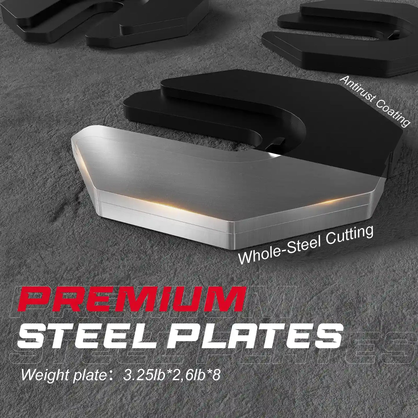 Keppi dba60 adjustable weight dumbbells with premium steel plates