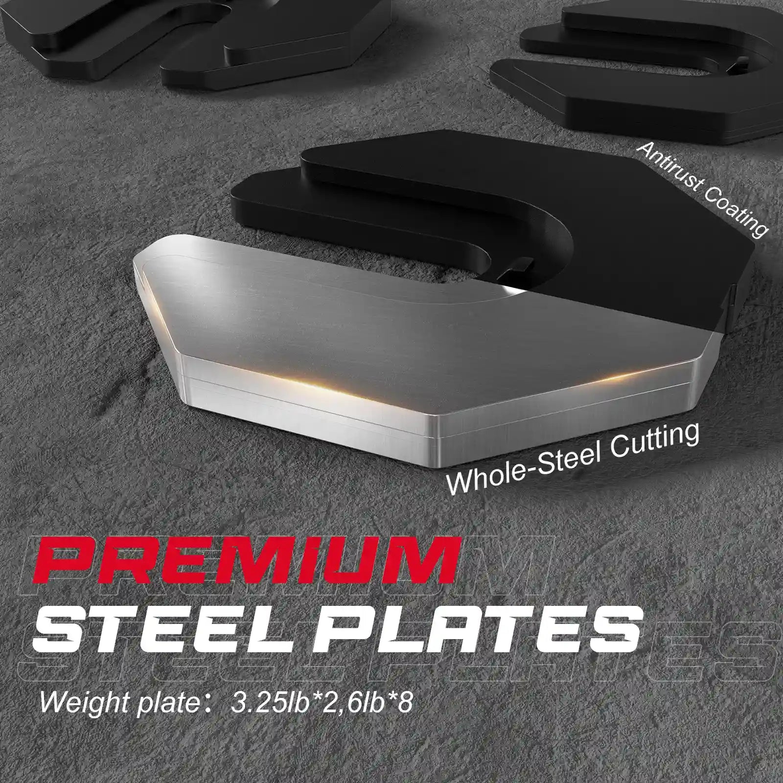 Keppi dba60 adjustable weight dumbbells with premium steel plates