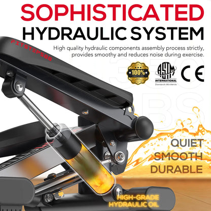 Keppi fitness mini stepper machine with sophisticated hydraulic system