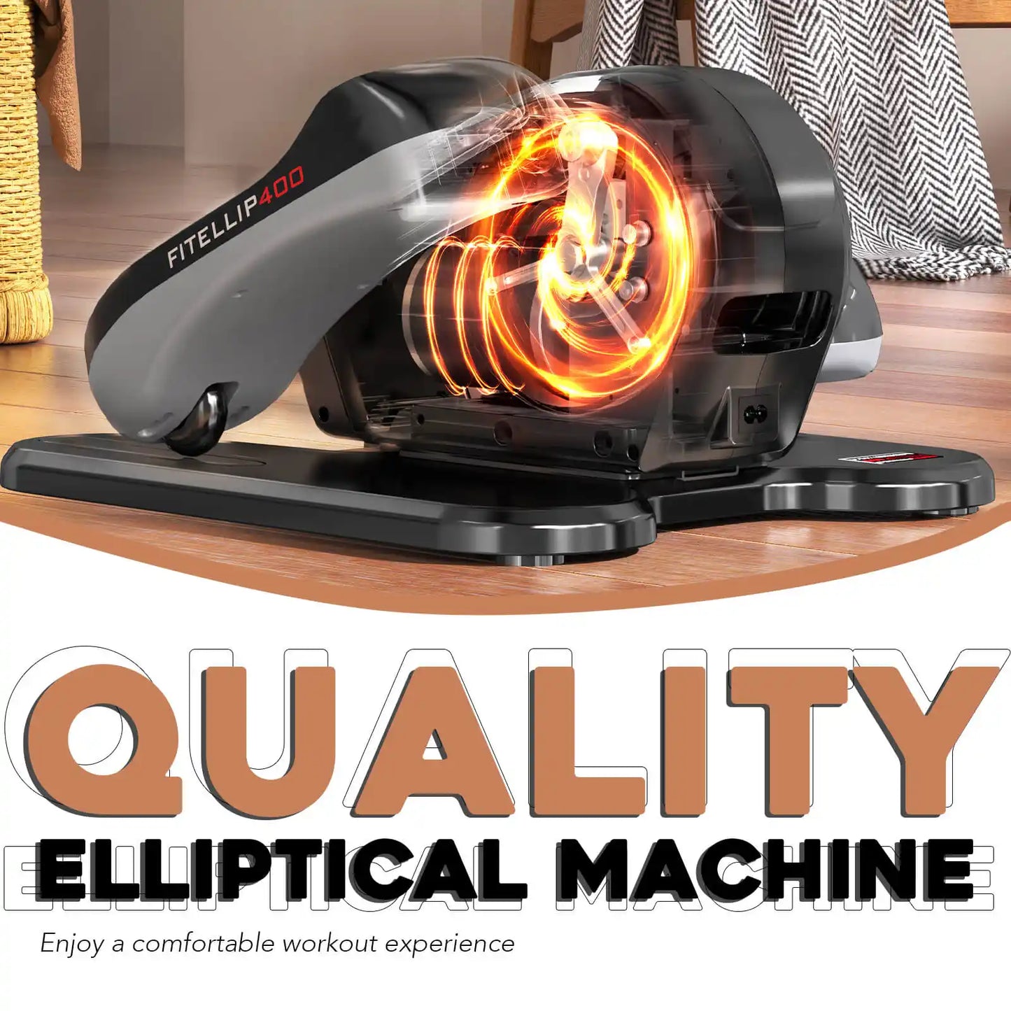 Keppi fitness under desk elliptical machine with high quality