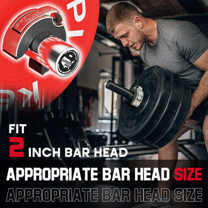 Keppi fitness weight clips for barbell with appropriate bar head size