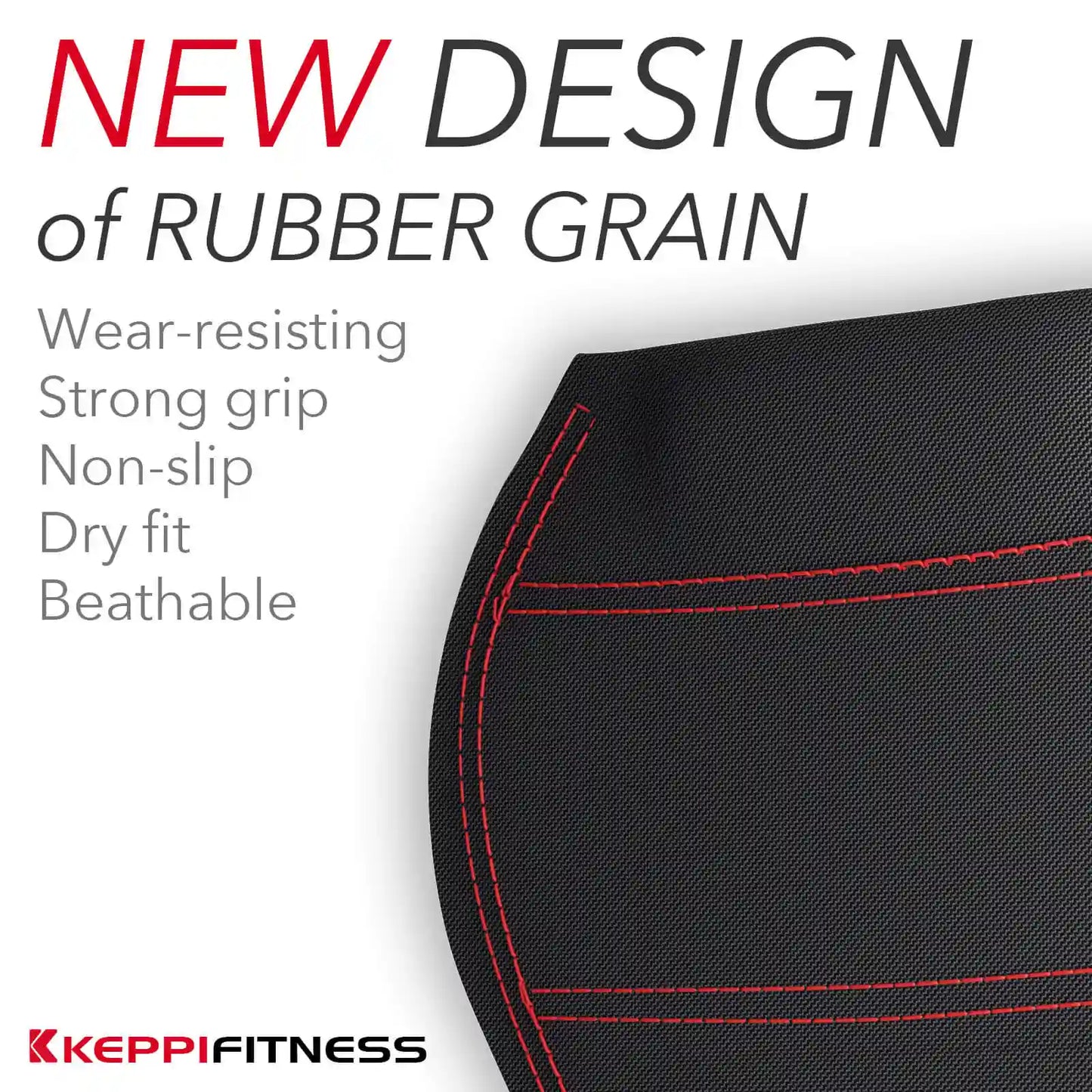 Keppi weight lifting straps for dead lift pulling new red line