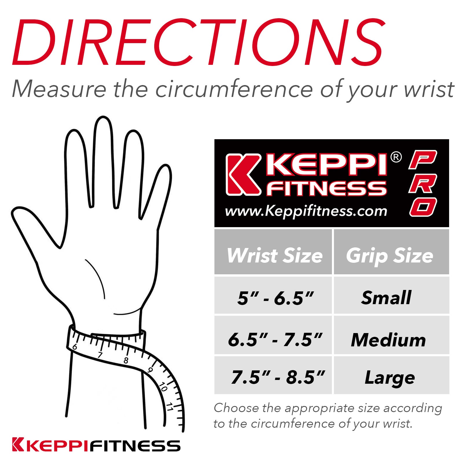 KEPPI Weight Lifting Grips - Supporting Grips